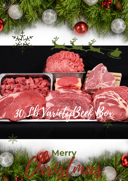 Holiday Special: 30lb Beef Sampler Box