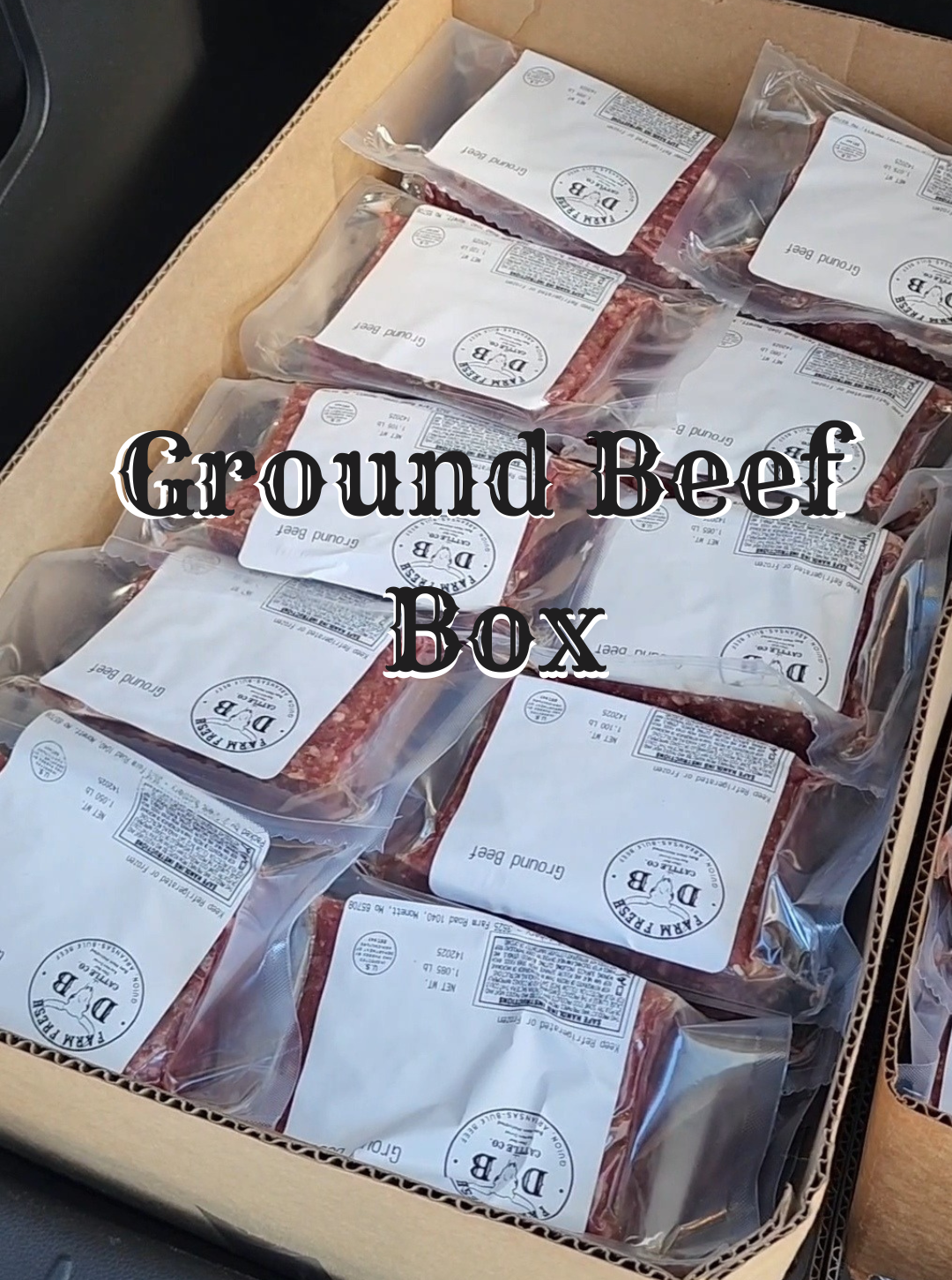 50lbs of Premium Ground Beef